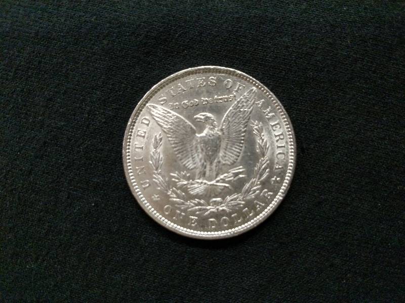 1886 Morgan Silver Dollar with Poly...