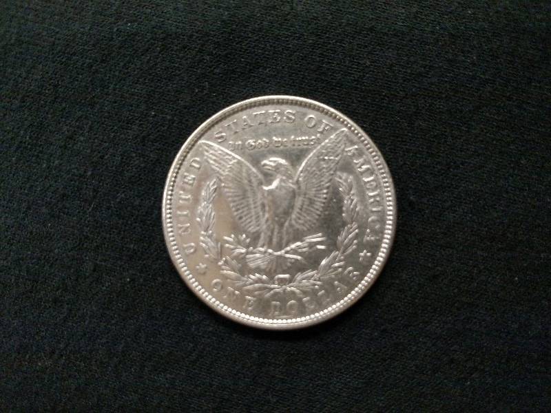 1889 Morgan Silver Dollar with Poly...