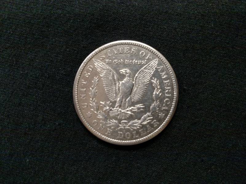 1921 S Morgan Silver Dollar with Po...