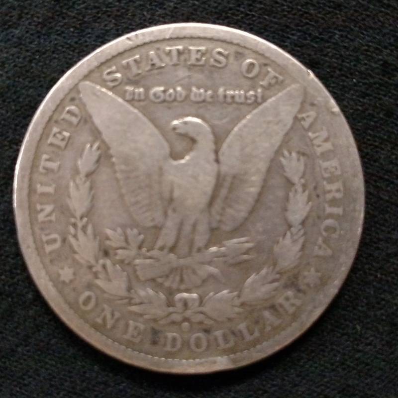 1880 O Morgan Silver Dollar...