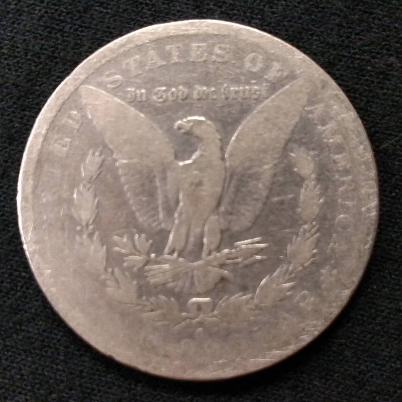 1882 O Morgan Silver Dollar...