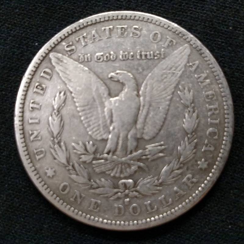 1884 S Morgan Silver Dollar...