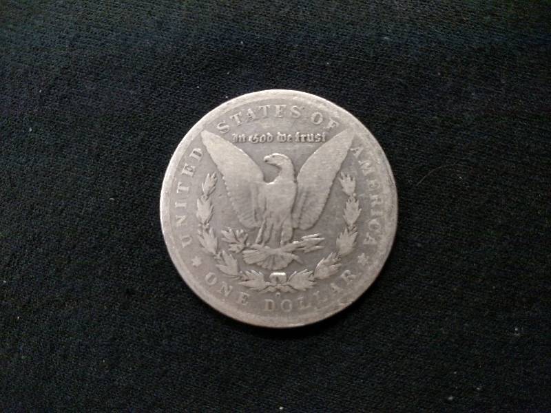 1886 O Morgan Silver Dollar...