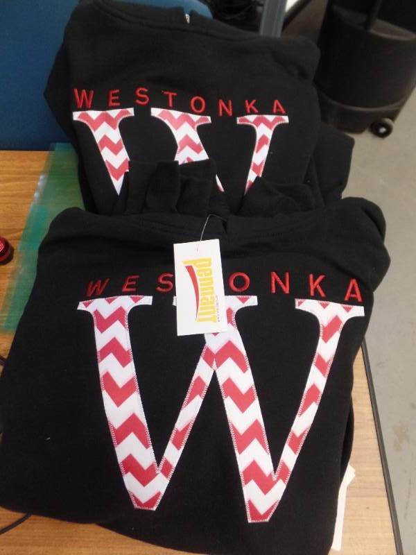 lot 436 image: BRAND NEW WESTONKA HOODIES