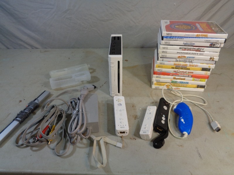 lot 69 image: Nintendo Wii and More