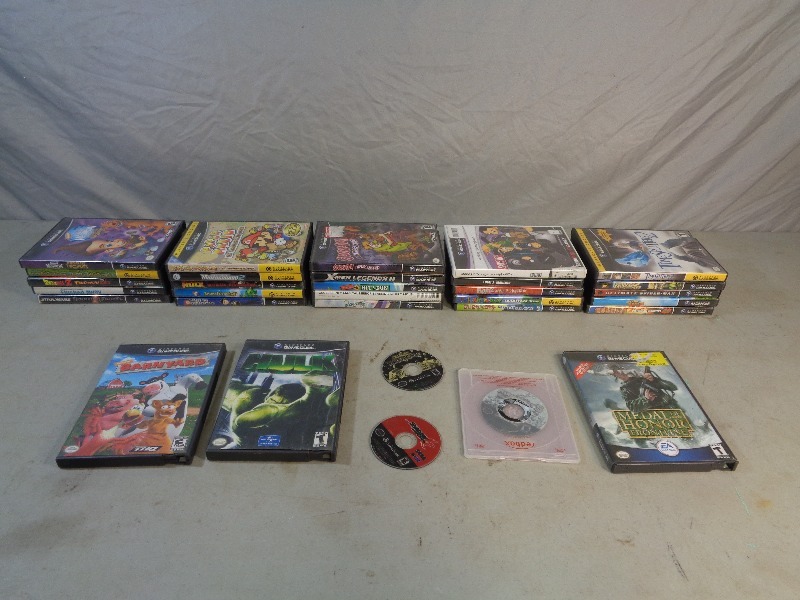 lot 74 image: 31 Nintendo GameCube Games