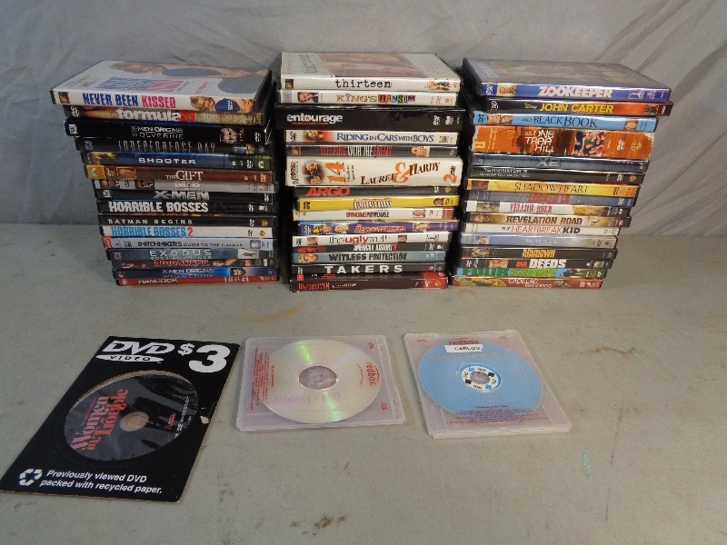 lot 77 image: 50 Dvds