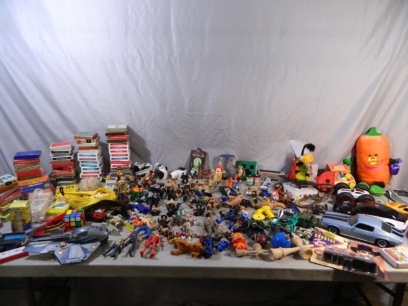 lot 147 image: Cars, Action Figures, and More