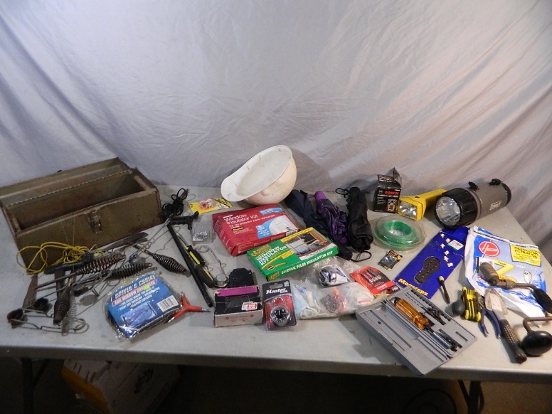 lot 96 image: Assorted Tools and Hardware