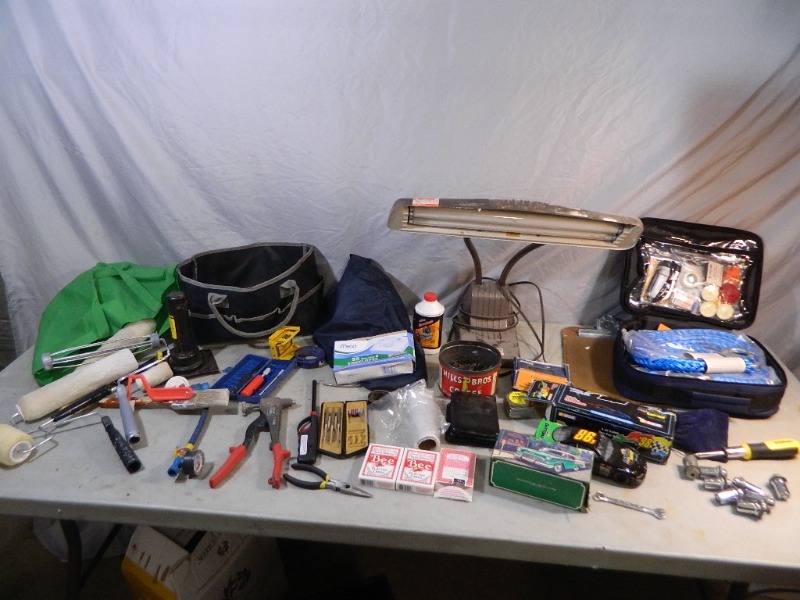 lot 100 image: Tools, Shop Supplies, Automotive Emergency Kit