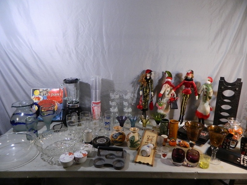 lot 133 image: Bar Glasses, Shot Glasses, More