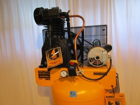 lot 3 image: DeWalt 60 Gallon Air Compressor