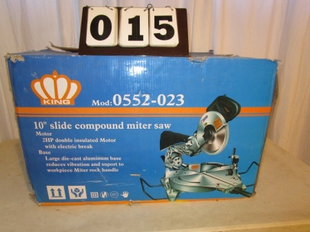 lot 15 image: Compound Miter Saw