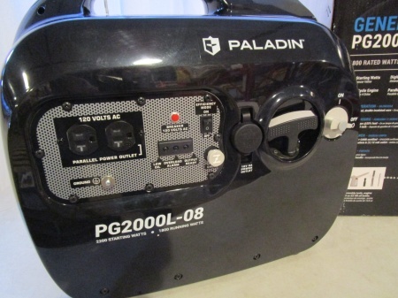 lot 72 image: Paladin 2000 Watt Generator