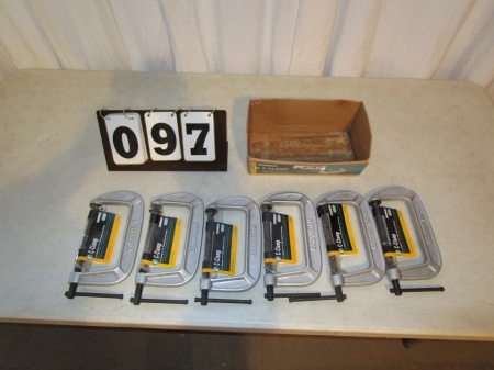 lot 97 image: C-Clamps