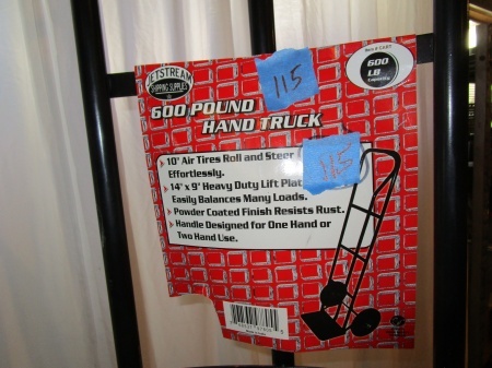 lot 115 image: Hand Truck - 600 lb Capacity