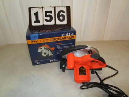 lot 156 image: Cicular Saw - 7-14