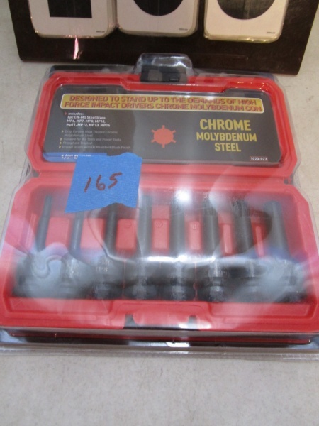 lot 165 image: 12 Drive (MP) Impact Socket Set
