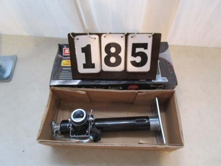 lot 185 image: Trailer Tongue Jack - 2000 lb Capacity