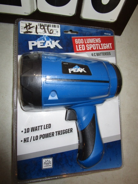 lot 196 image: Peak LED Spotlight