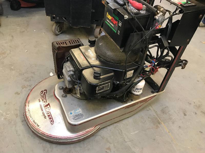 SUPER BUFFER PROPANE FLOOR MACHINE