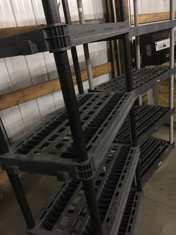 Heavy Duty Plastic Shelves