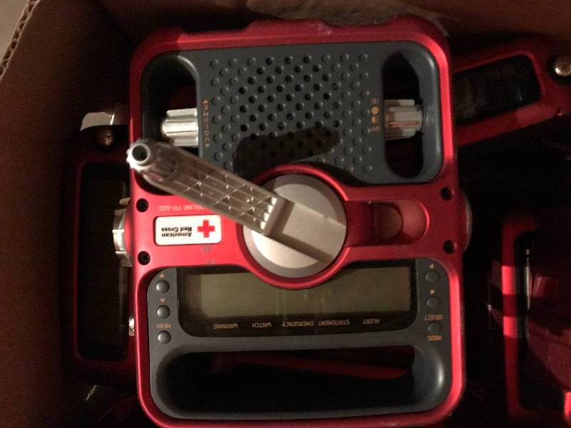 Red Cross Emergency Radios