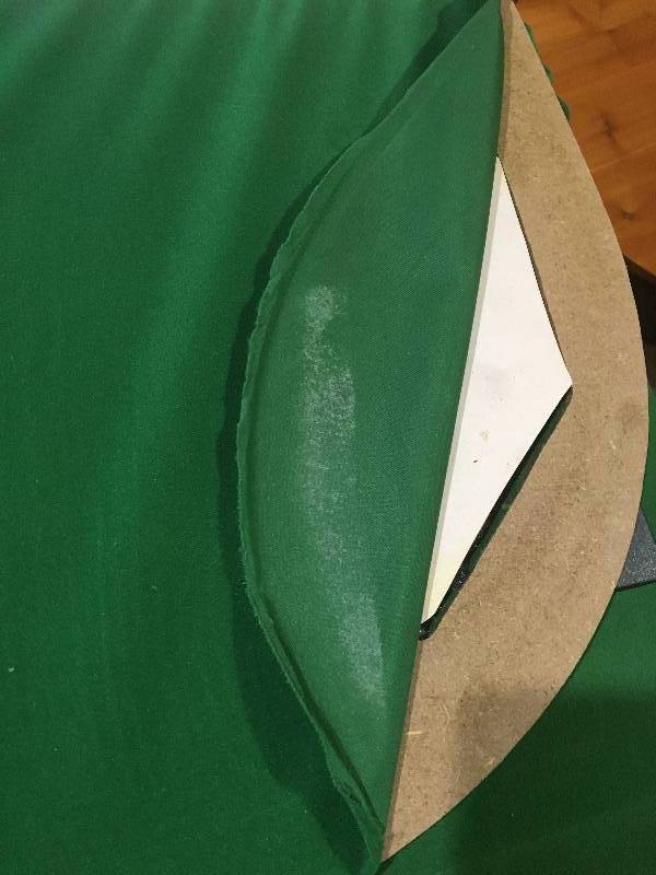 Folding poker table top