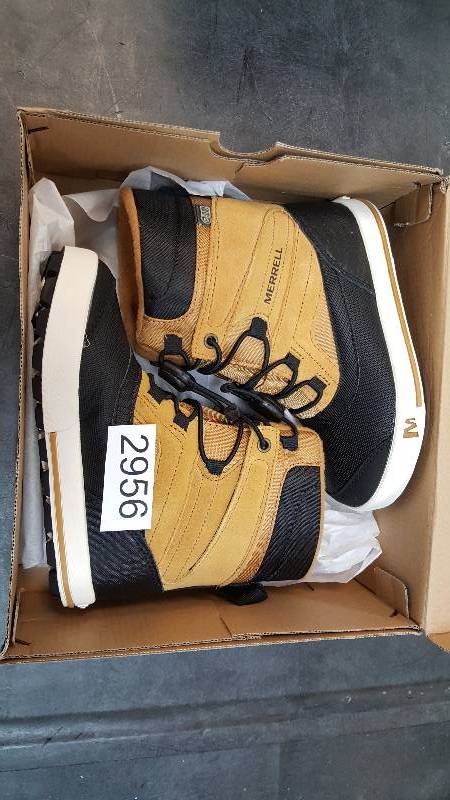 lot 2956 image: Merrell Kids Snow Bank 2.0 Waterproof Insulated Boot  Boots Wheat - Size 12