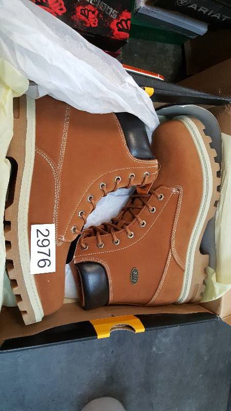 lot 2976 image: Lugz Mens Empire High Boot  Boots Rust - Size 10