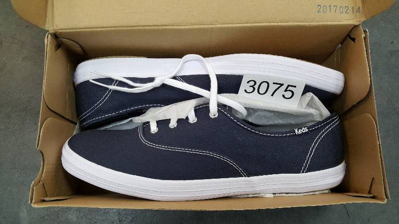 lot 3075 image: Keds Womens Champion Canvas Sneaker Shoe  Shoes - Color - Navy&nbspSize - 10