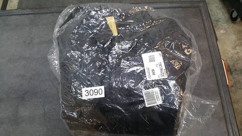 lot 3090 image: Victory Mens Classic Leather Jacket  Coat with Removable Lining&nbspColor - Black Size - 2XL