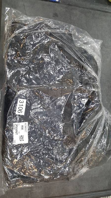 lot 3106 image: Milwaukee Leather Mens Snap Collar Leather Jacket  Coat Color - Black Size - X Large