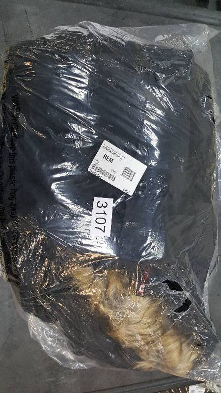 lot 3107 image: Rocawear Mens Heavyweight Hooded Jacket  Coat with Bib&nbspColor - Black Size - Large
