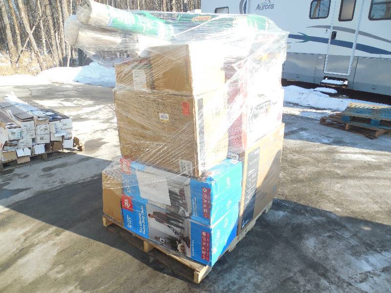 PALLET LOT OF GENERAL MERCHANDISE AND HOME GOODS