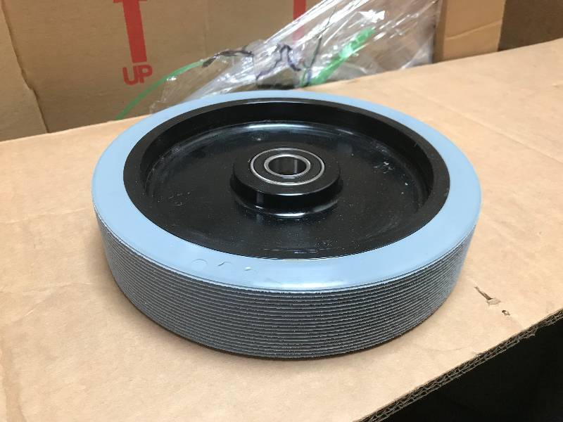 LOT OF 10 HARD RUBBER WHEELS