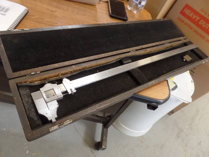 STARRETT VERNIER WITH CASE