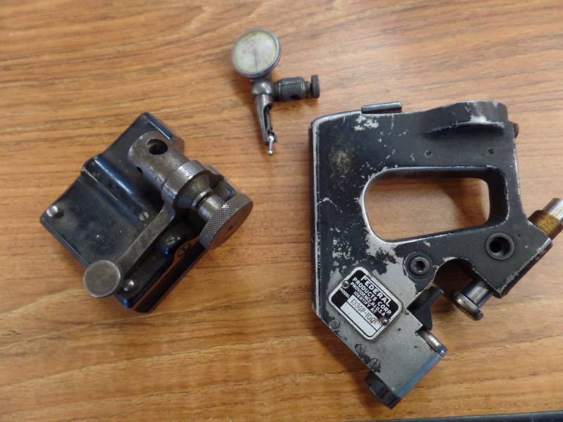 FEDERAL ADJUSTABLE SNAP GAUGE, STAND AND INDICATOR