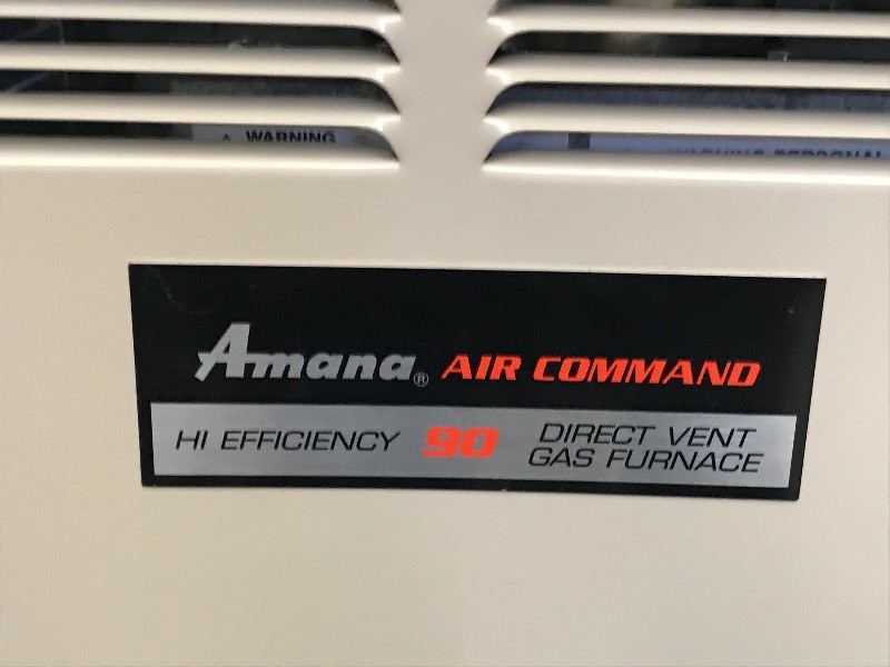 lot 16 image: Amana Natural Gas Furnace
