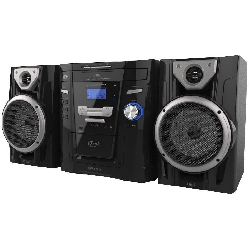 iTrak by Encore 400-Watt Bluetooth CD Stereo System - BT9278MO ...