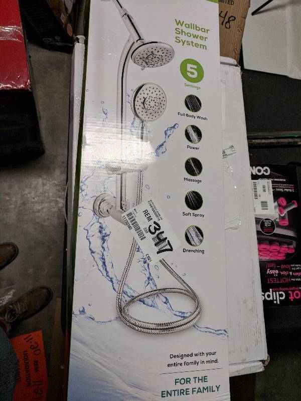 lot 347 image: Waxman Showerhead Combo - Chrome