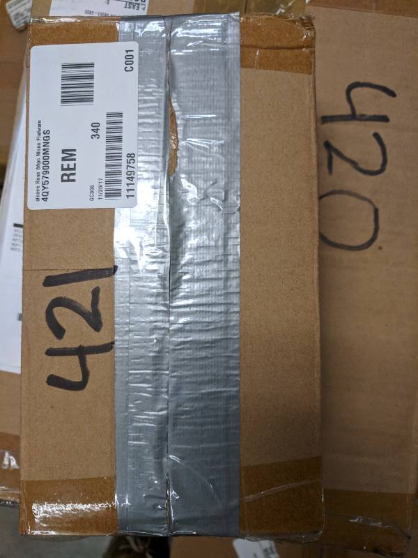 lot 421 image: alcove Rose 66-Pc. Monogrammed Stainless Steel Flatware Set - S