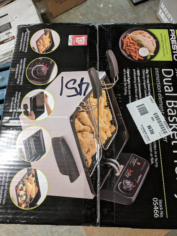 lot 451 image: Dual ProFry Deep Fryer