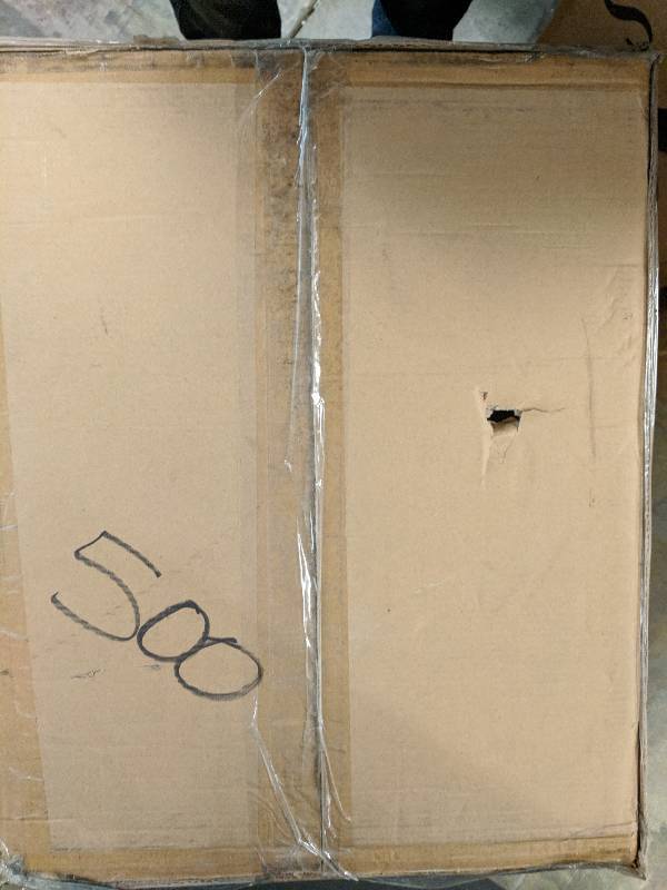 lot 500 image: Nine Stars 21-Gallon Motion-Sensor Trash Can