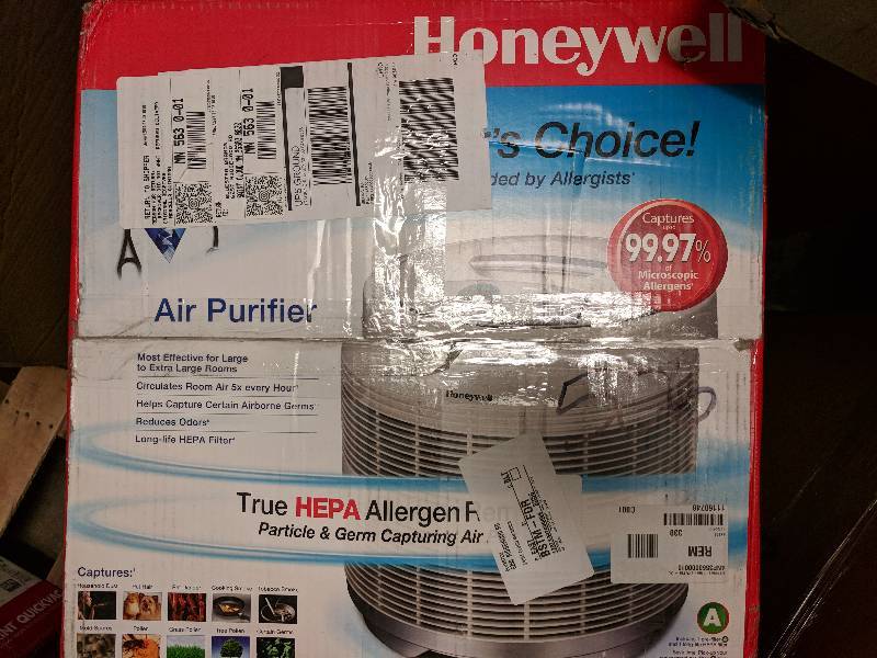 lot 506 image: Honeywell True HEPA Enviracaire Air Purifier - XL