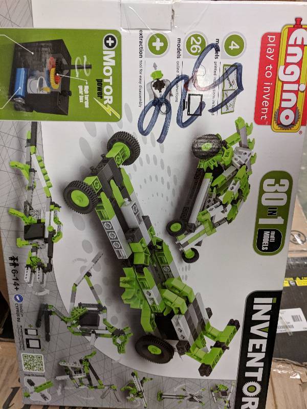 lot 526 image: Elenco Engino Inventor 30 Models Motorized