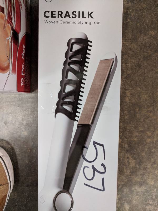 lot 537 image: InStyler CERASILK 1 Woven Ceramic Styling Iron