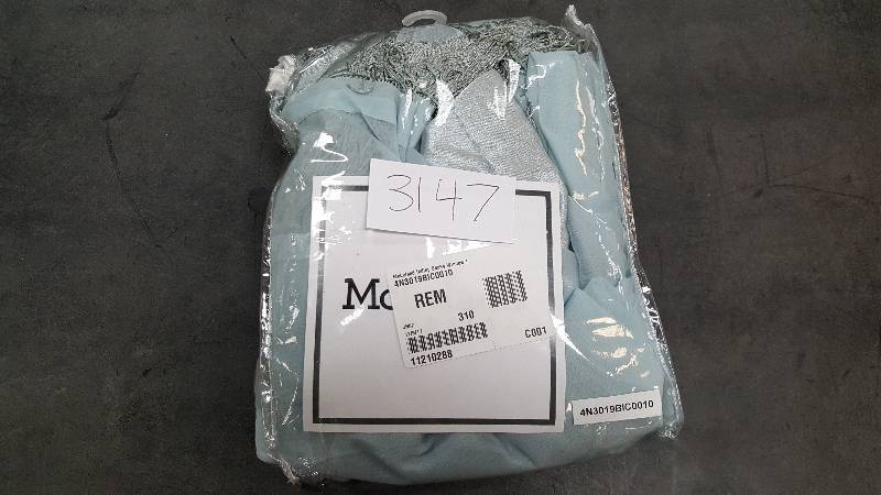 McLeland Design Halley 56 x 84 6-Pc. One-Rod Drapery Sets,&nbsp&nbsp&nbspColor - Ice Blue