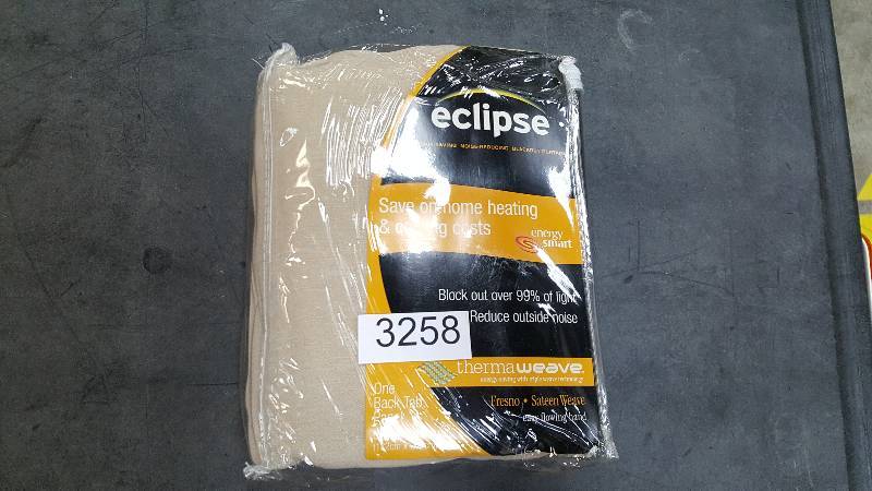 Eclipse Fresno 52 x 84 Blackout Window Panel,&nbsp&nbsp&nbsp Color - Wheat