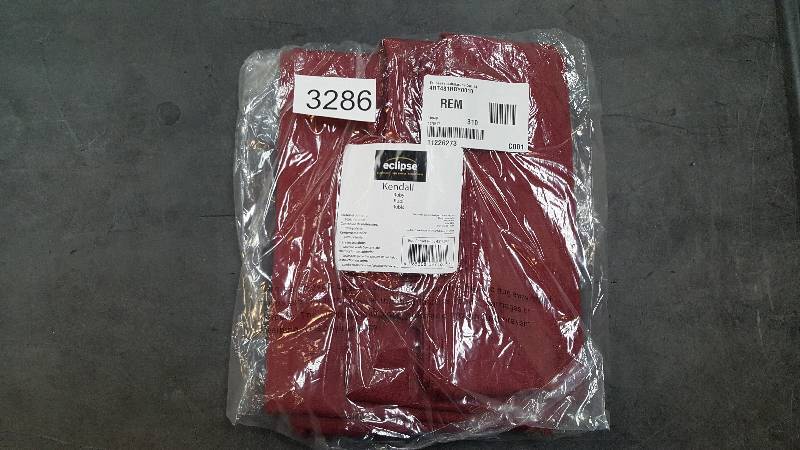 Eclipse Kendall 42 x 84 Blackout Panel Ruby